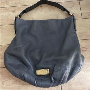 Marc by Marc Jacobs Standard Supply Workwear Grey Pebbled Leather Bag